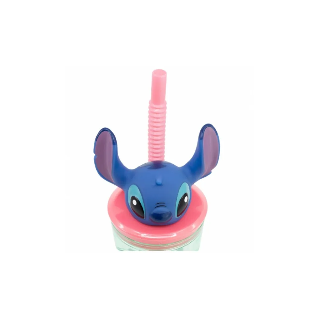 Plastová 3D sklenička s figurkou Lilo & Stitch, 360ml, 74869