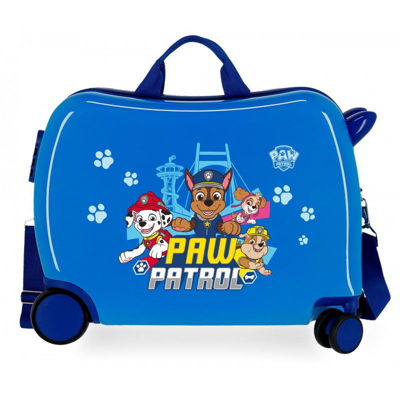 Detský cestovný kufor na kolieskach / odrážadlo PAW PATROL Heroic, 38L, 4719821