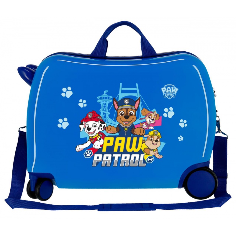Dětský cestovní kufr na kolečkách / odrážedlo PAW PATROL Heroic, 38L, 4719821 Dětský cestovní kufr na kolečkách / odrážedlo PAW PATROL Heroic, 38L, 4719821