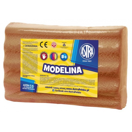 ASTRA Modelovacia hmota do rúry MODELINA 1kg Hnedá, 304111002