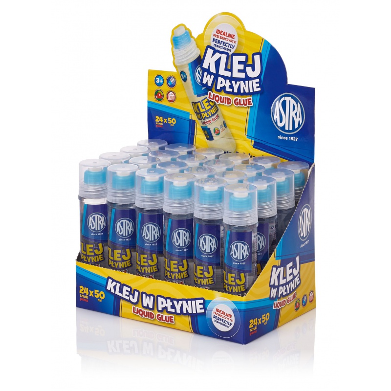 ASTRA Tekuté transparentné lepidlo SLIME PVA, 50ml, 401117001 ASTRA Tekuté transparentné lepidlo SLIME PVA, 50ml, 401117001