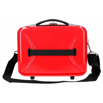 PAW PATROL Red, ABS Cestovní kosmetický kufřík, 21x29x15cm, 9L, 2193922 PAW PATROL Red, ABS Cestovní kosmetický kufřík, 21x29x15cm, 9L, 2193922