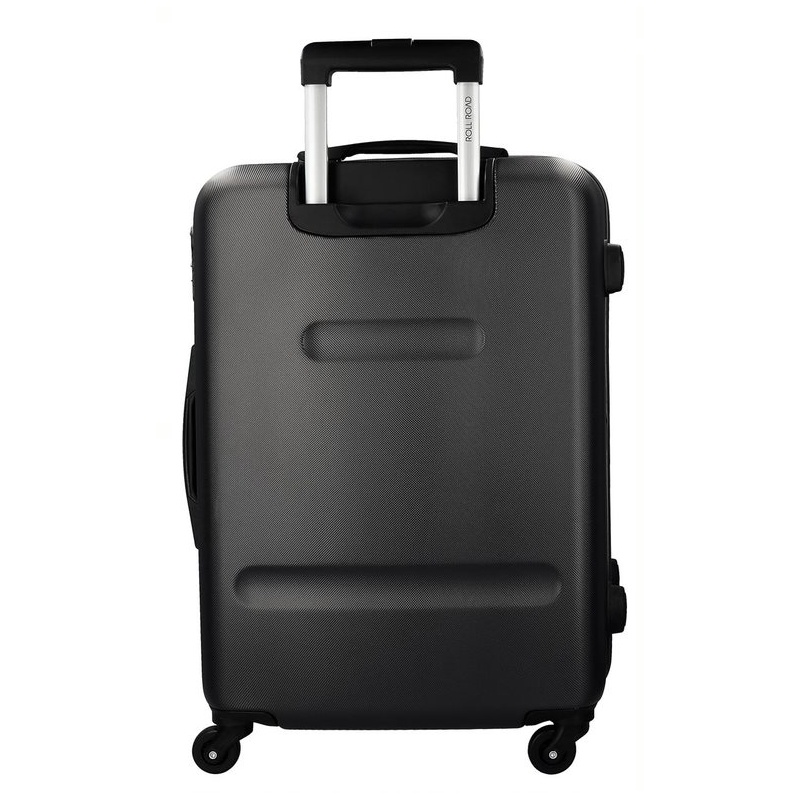 ROLL ROAD Flex Black, ABS Cestovný kufor, 65x46x23cm, 56L, 5849260 (medium) ROLL ROAD Flex Black, ABS Cestovný kufor, 65x46x23cm, 56L, 5849260 (medium)