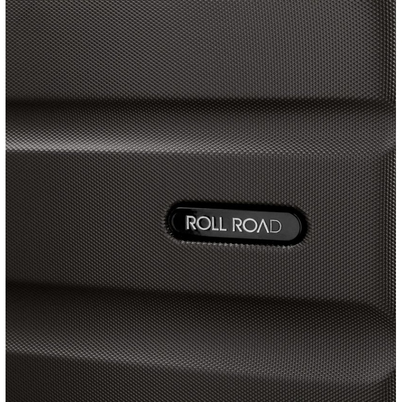 ABS Cestovný kufor ROLL ROAD FLEX Black / Čierny, 65x46x23cm, 56L, 5849260 (medium)