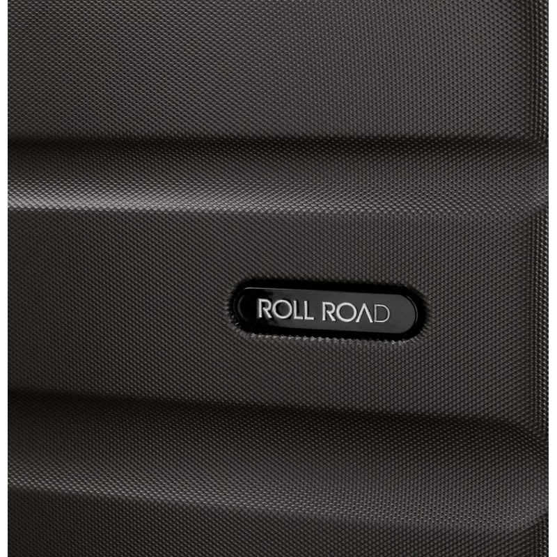 ROLL ROAD Flex Black, ABS Cestovný kufor, 65x46x23cm, 56L, 5849260 (medium) ROLL ROAD Flex Black, ABS Cestovný kufor, 65x46x23cm, 56L, 5849260 (medium)
