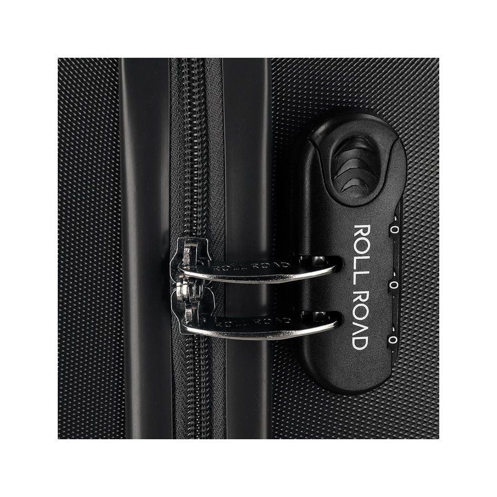 ROLL ROAD Flex Black, ABS Cestovný kufor, 75x52x28cm, 91L, 5849360 (large)