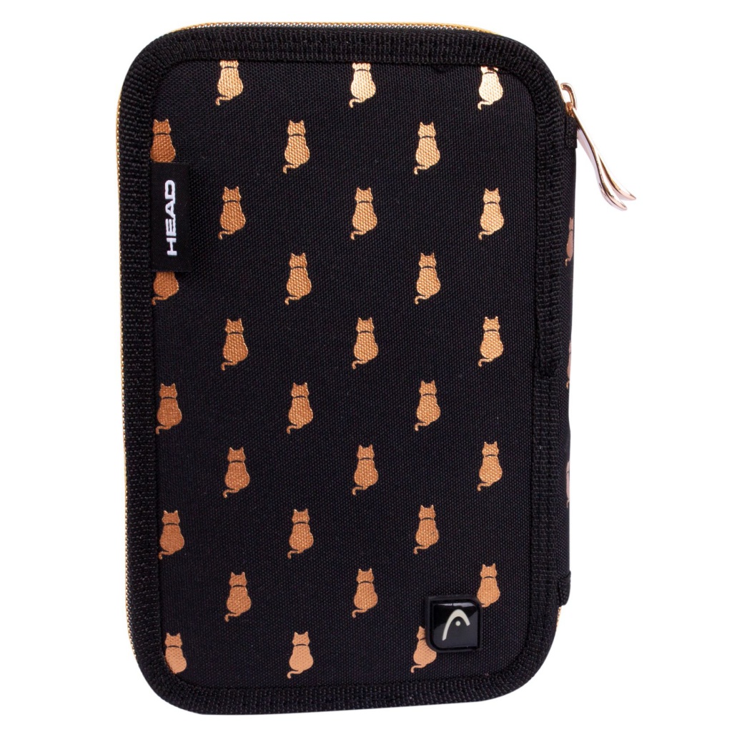 Dvoupatrový penál Head GOLDEN KITTY, AC2, 503021026