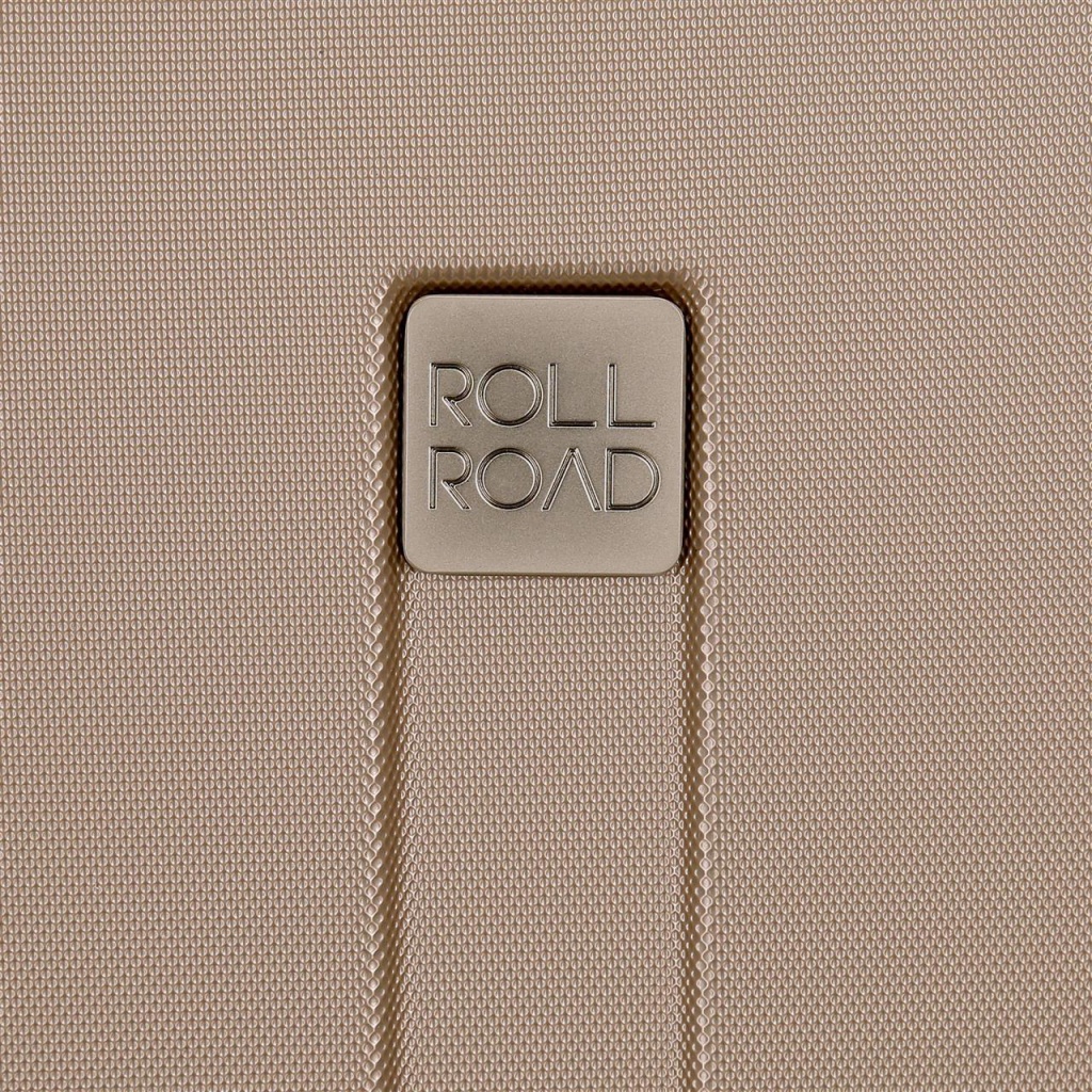 ABS Cestovní kufr CAMBOYA Champagne, 55x40x20cm, 38L, 5068622 (small exp.)