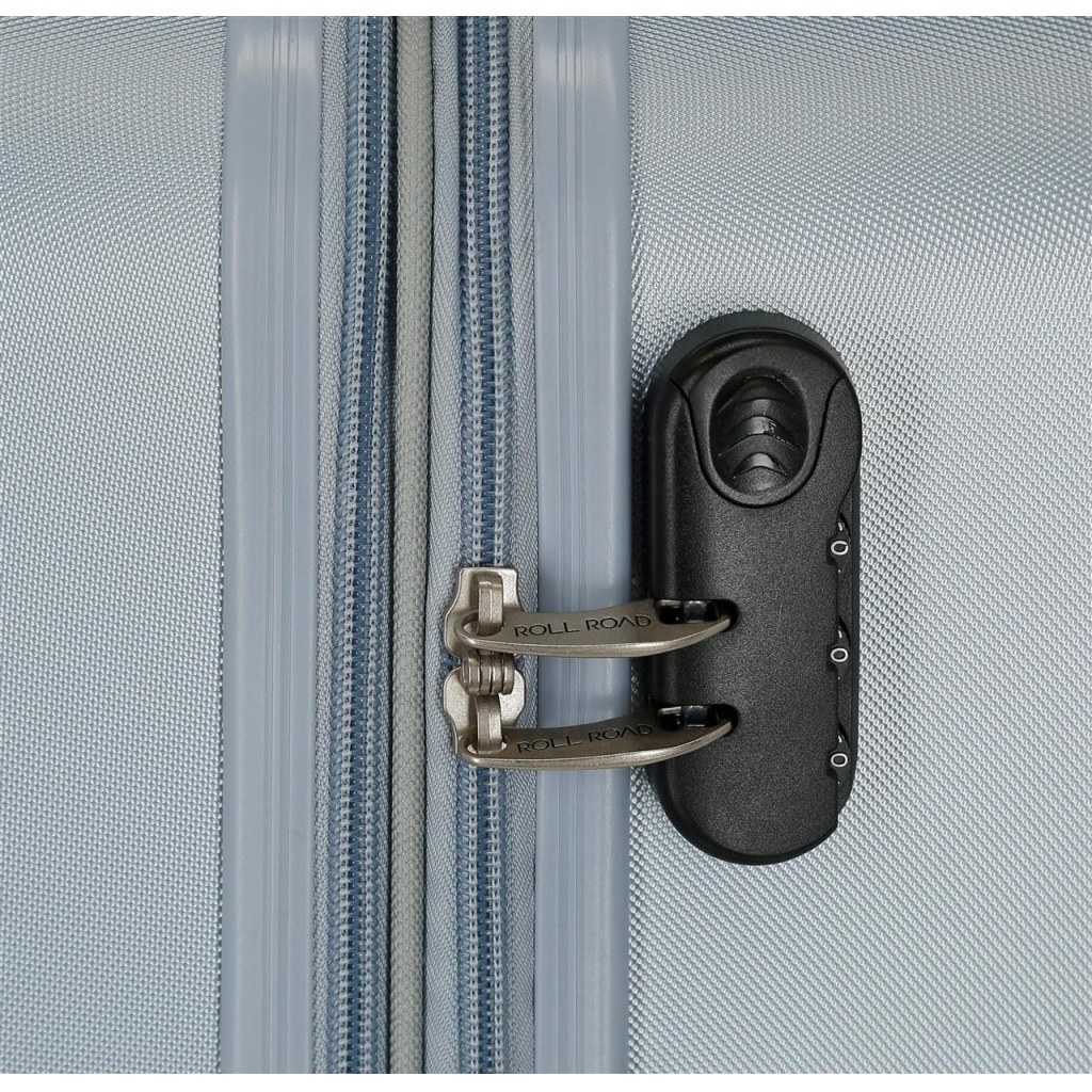 ABS Cestovní kufr CAMBOYA Azul Claro, 55x40x20cm, 38L, 5068623 (small exp.)