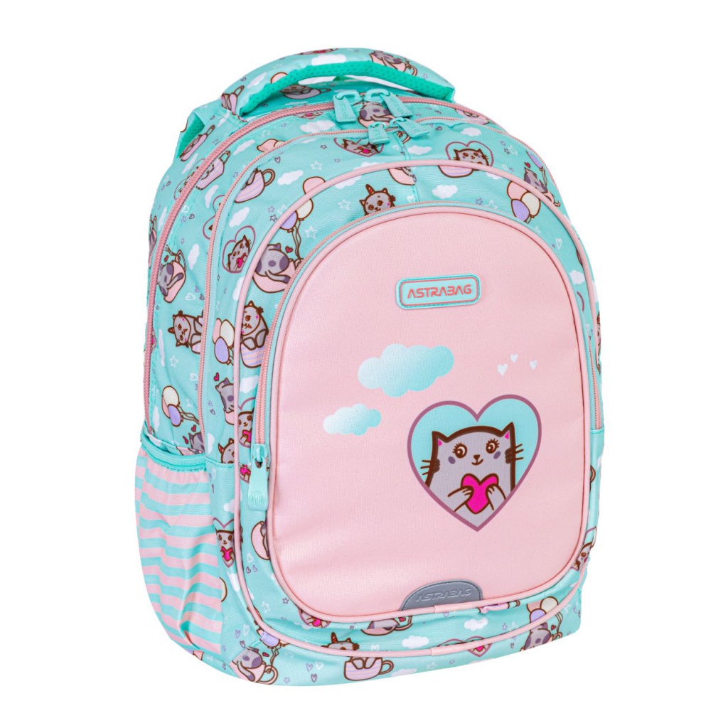 Školní batoh AstraBAG KITTY´S WORLD, AB300, 502024083
