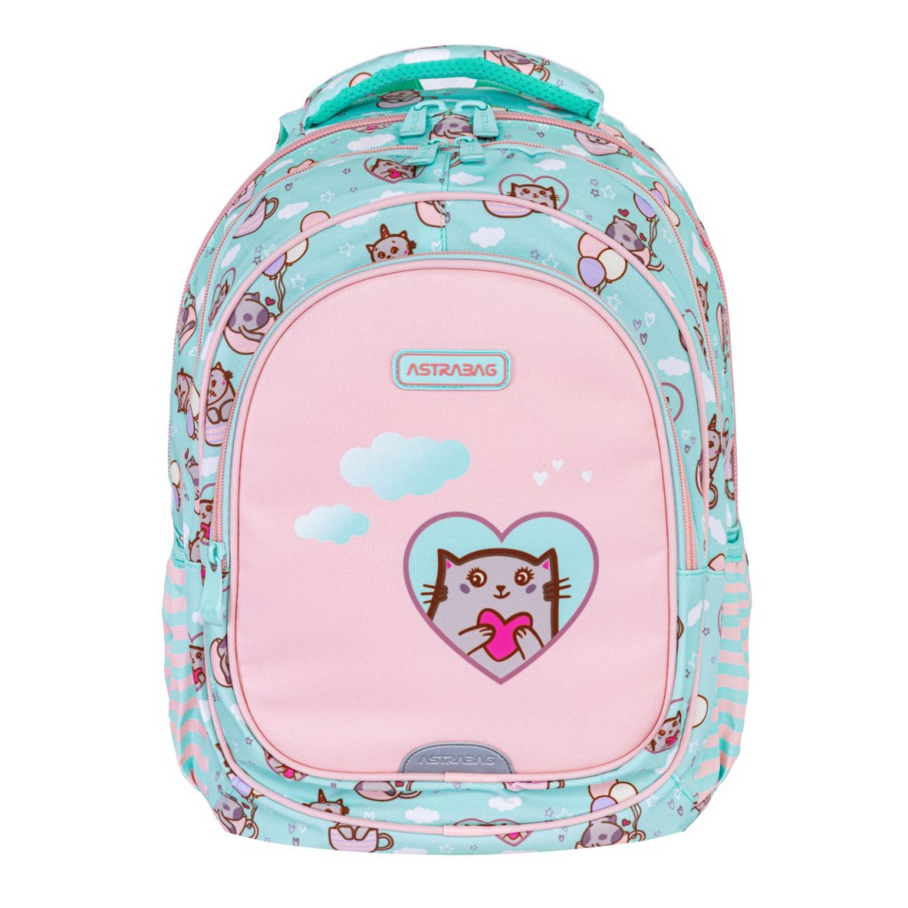 Školní batoh AstraBAG KITTY´S WORLD, AB300, 502024083