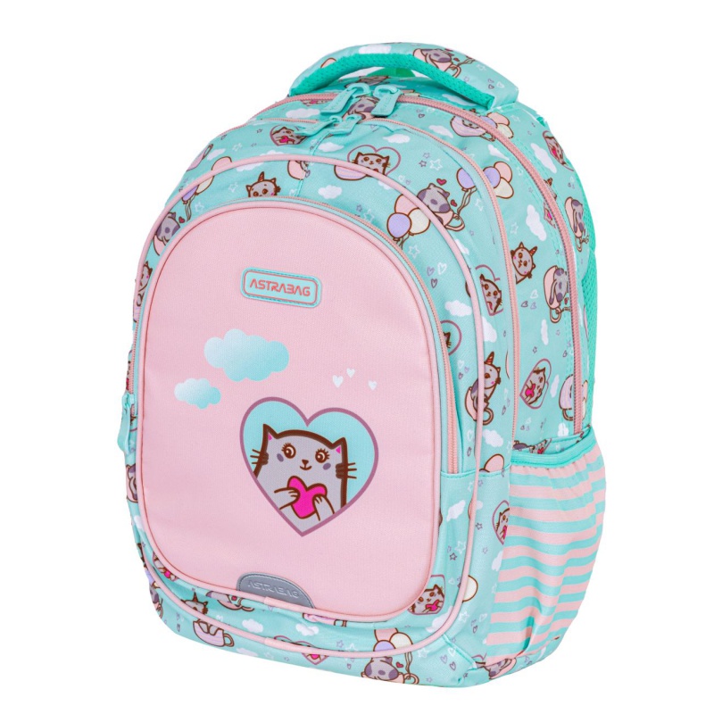 Školní batoh AstraBAG KITTY´S WORLD, AB300, 502024083 Školní batoh AstraBAG KITTY´S WORLD, AB300, 502024083