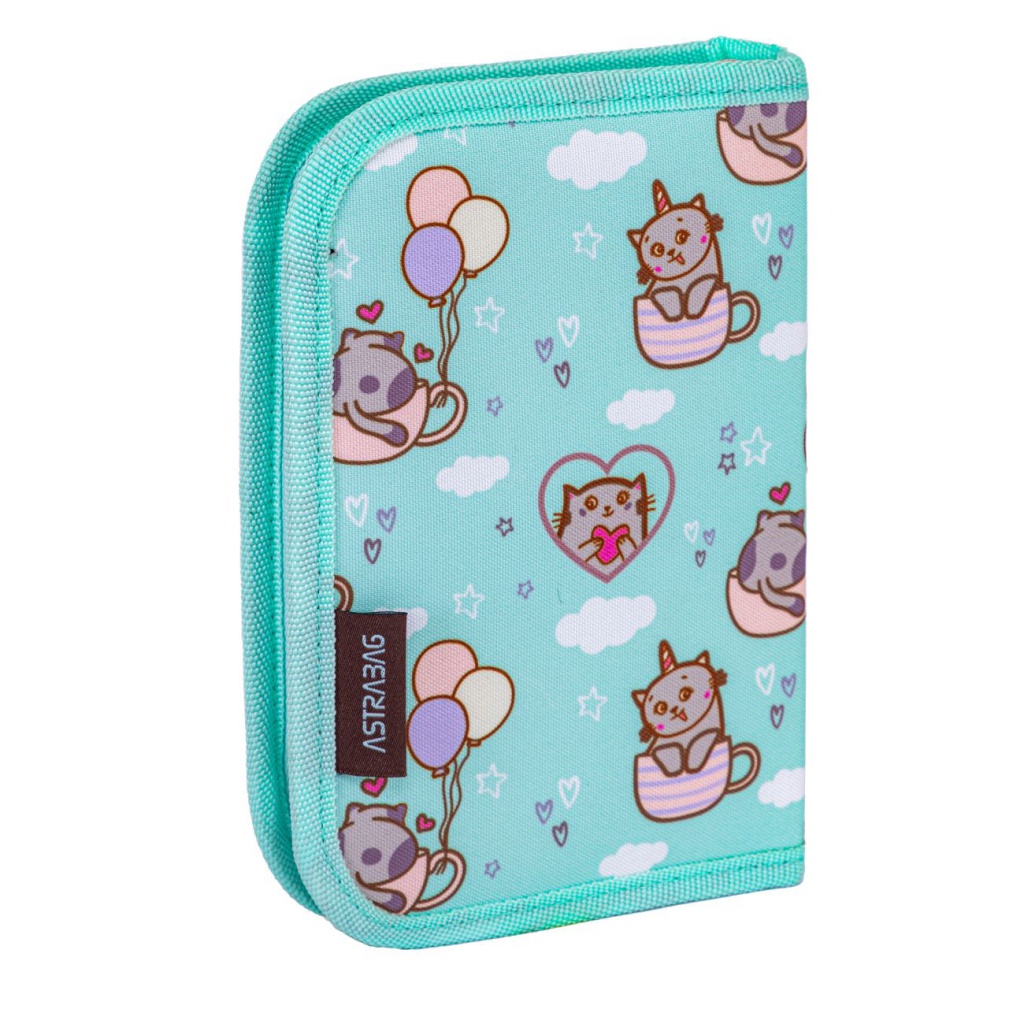 Vyklápěcí penál bez náplně AstraBAG KITTY´S WORLD, AC1, 503024001