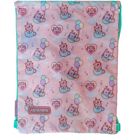 Vrecúško na prezuvky AstraBAG KITTY´S WORLD, AD1, 507024001