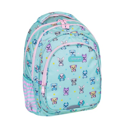 Školní batoh AstraBAG PUPPIE´S WORLD, AB300, 502024081 Školní batoh AstraBAG PUPPIE´S WORLD, AB300, 502024081