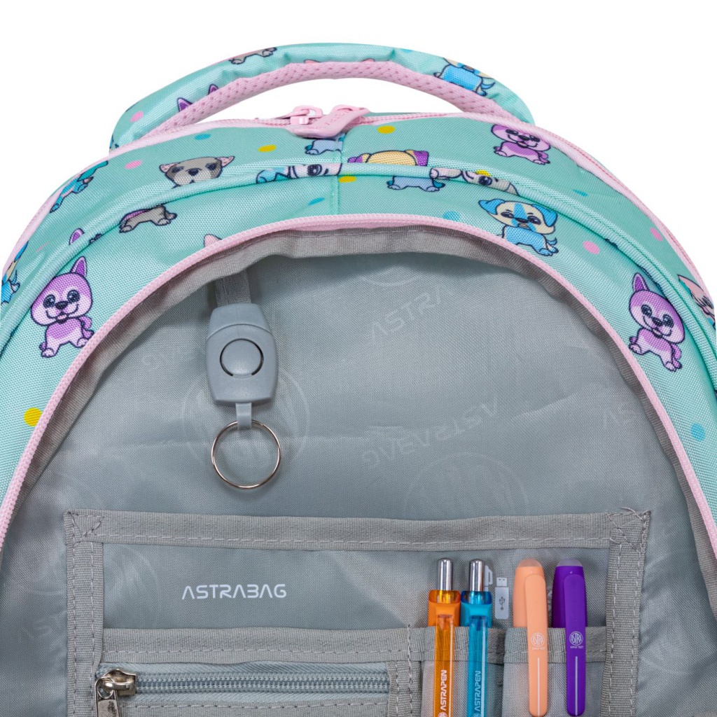 Školní batoh AstraBAG PUPPIE´S WORLD, AB300, 502024081