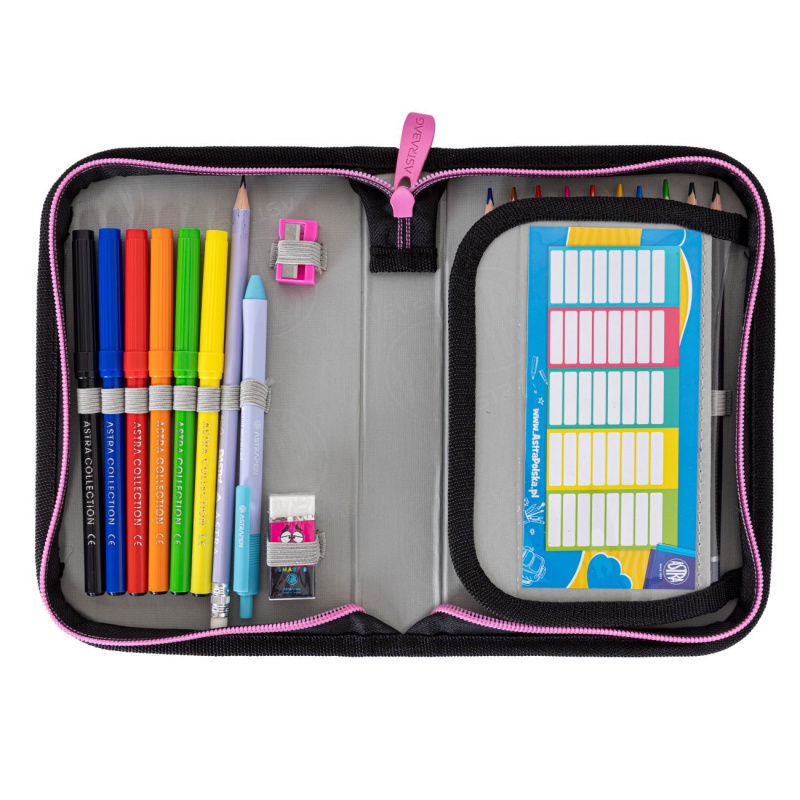 Vyklápěcí penál s náplní AstraBAG PANDA, AC11, 503024008 Vyklápěcí penál s náplní AstraBAG PANDA, AC11, 503024008