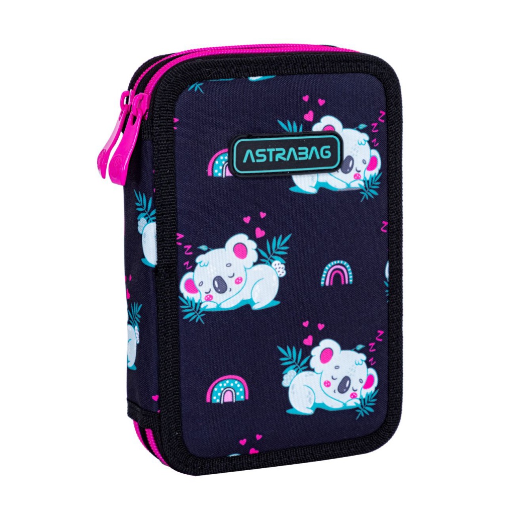 Vyklápěcí penál s náplní AstraBAG SLEEPY KOALA, AC11, 503024009
