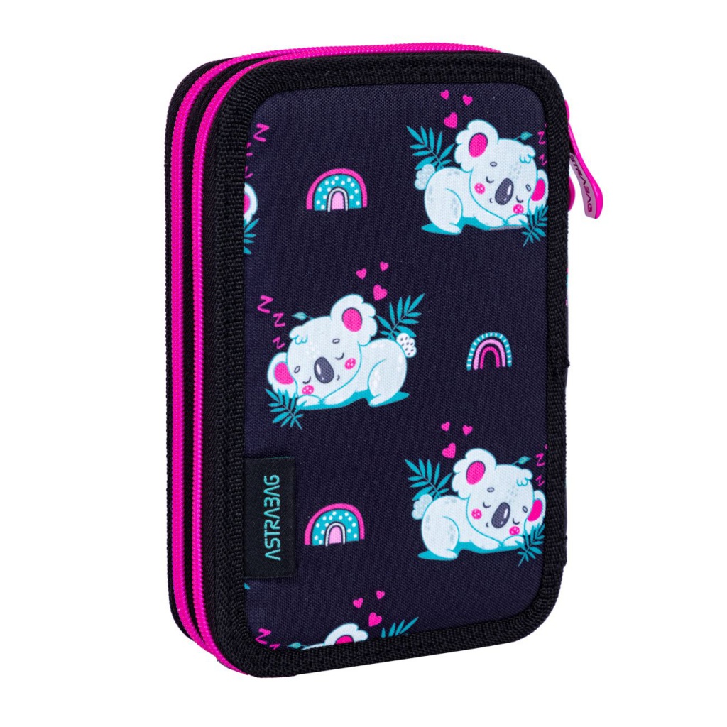 Vyklápěcí penál s náplní AstraBAG SLEEPY KOALA, AC11, 503024009