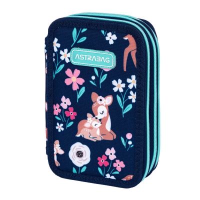 Trojposchodový peračník s náplňou AstraBAG BABY DEER, AC31, 503024049 Trojposchodový peračník s náplňou AstraBAG BABY DEER, AC31, 503024049