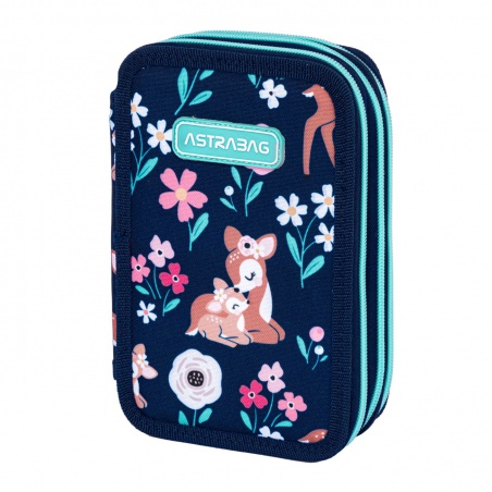 Trojposchodový peračník s náplňou AstraBAG BABY DEER, AC31, 503024049
