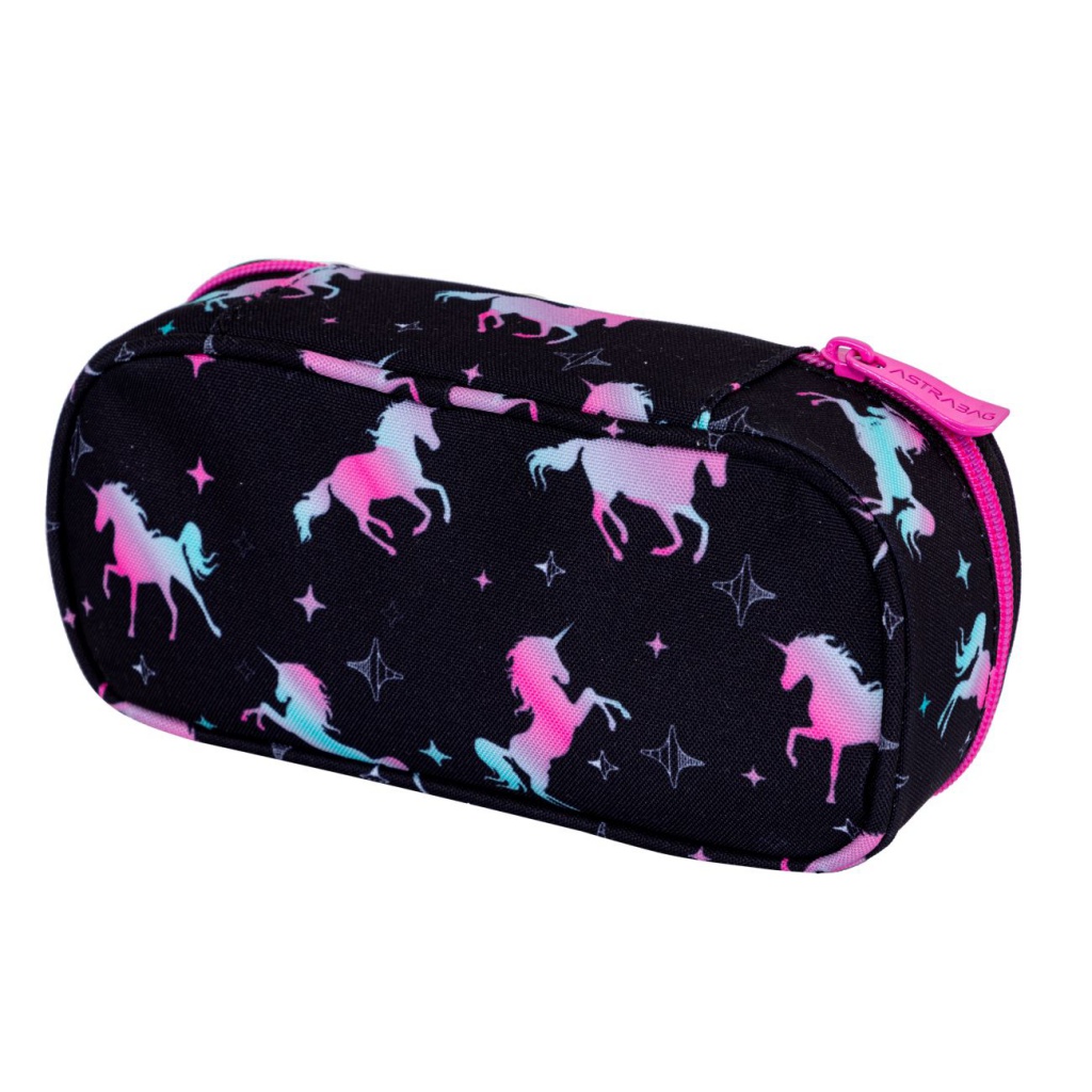 Jednokomorový penál / pouzdro AstraBAG UNICORN SQUAD, AC6, 503024050