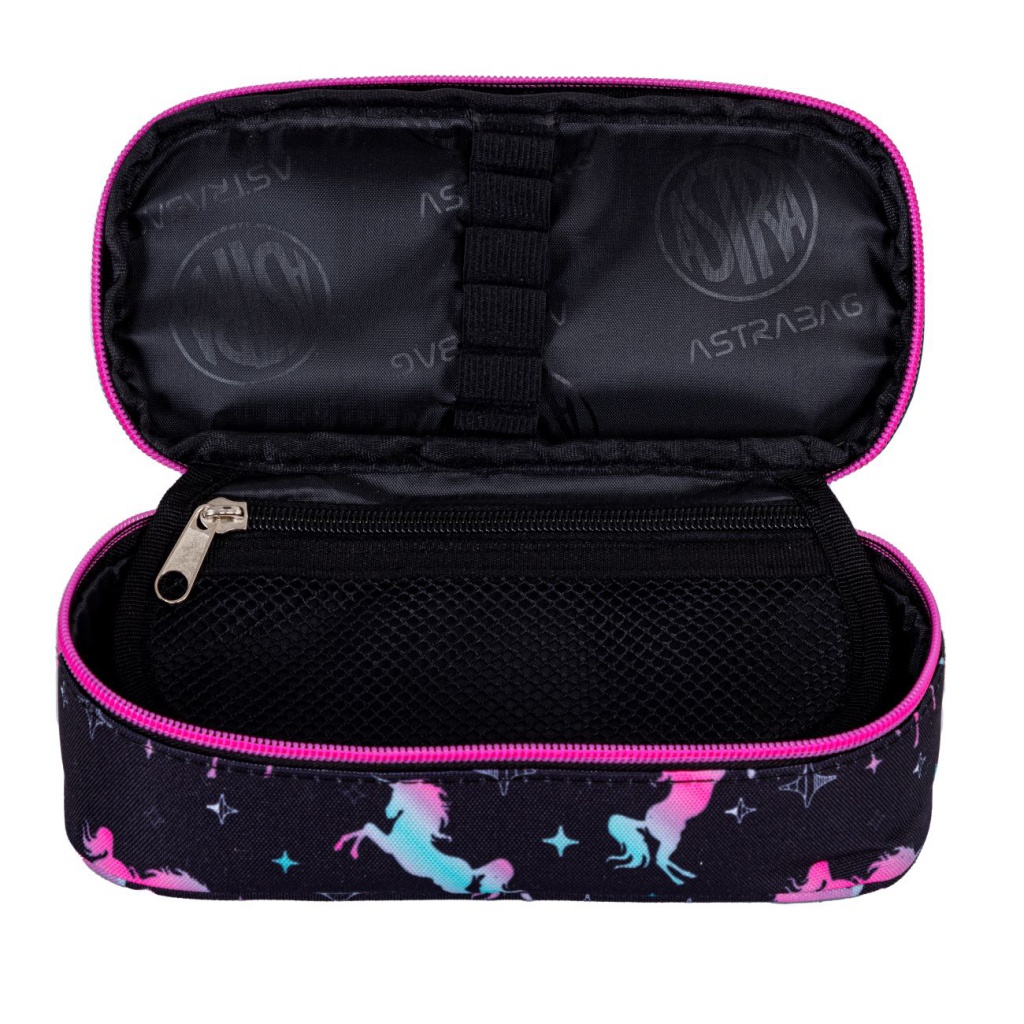Jednokomorový penál / pouzdro AstraBAG UNICORN SQUAD, AC6, 503024050