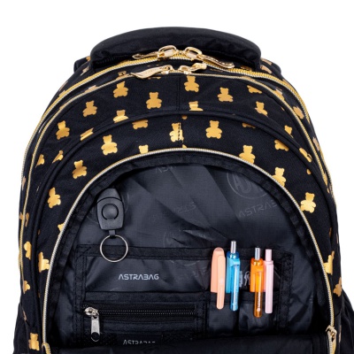 Školský batoh AstraBAG GOLDEN TEDDY, AB300, 502024090 Školský batoh AstraBAG GOLDEN TEDDY, AB300, 502024090