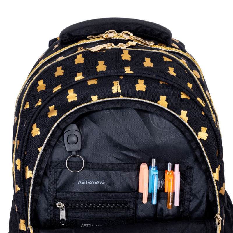 Školní batoh AstraBAG GOLDEN TEDDY, AB300, 502024090 Školní batoh AstraBAG GOLDEN TEDDY, AB300, 502024090