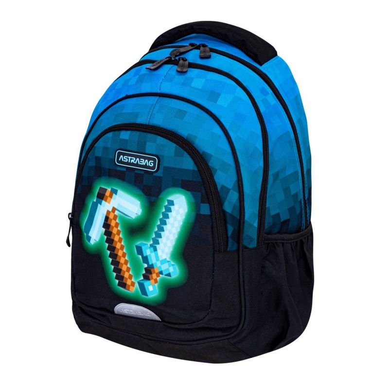 Školský batoh pre prvý stupeň AstraBAG BLUE PIXEL, AB330, 502024092 Školský batoh pre prvý stupeň AstraBAG BLUE PIXEL, AB330, 502024092