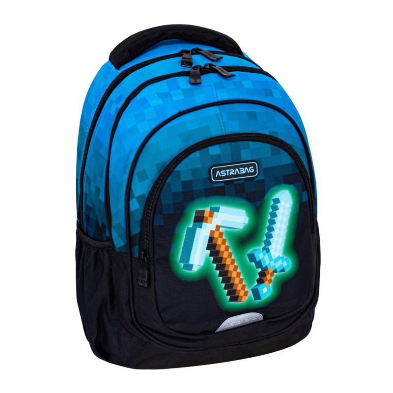 Školský batoh pre prvý stupeň AstraBAG BLUE PIXEL, AB330, 502024092 Školský batoh pre prvý stupeň AstraBAG BLUE PIXEL, AB330, 502024092