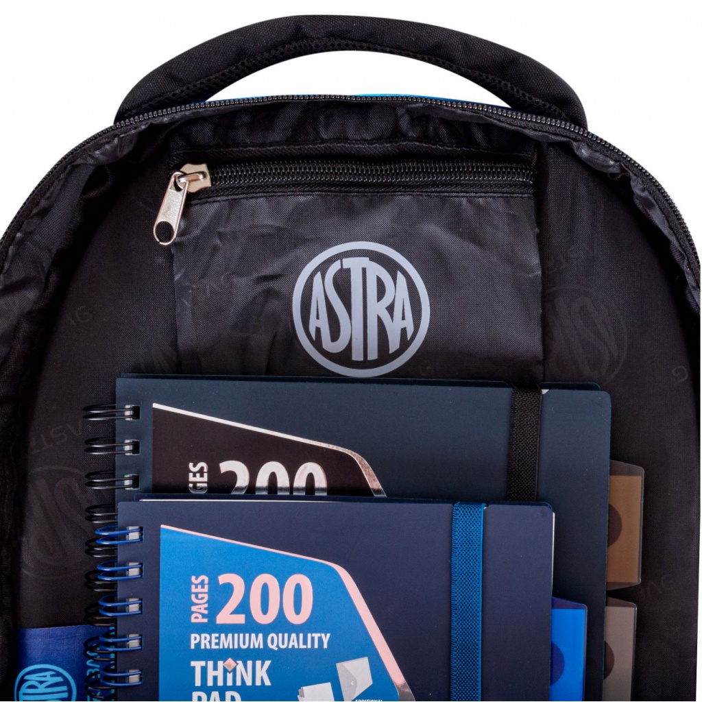 Školní batoh pro první stupeň AstraBAG BLUE PIXEL, AB330, 502024092