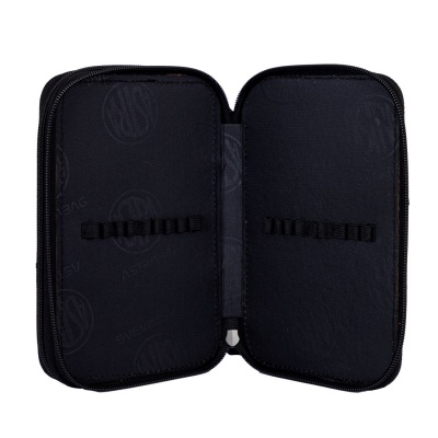 Dvoupatrový penál s náplní AstraBAG BLUE PIXEL, AC21, 503024054 Dvoupatrový penál s náplní AstraBAG BLUE PIXEL, AC21, 503024054