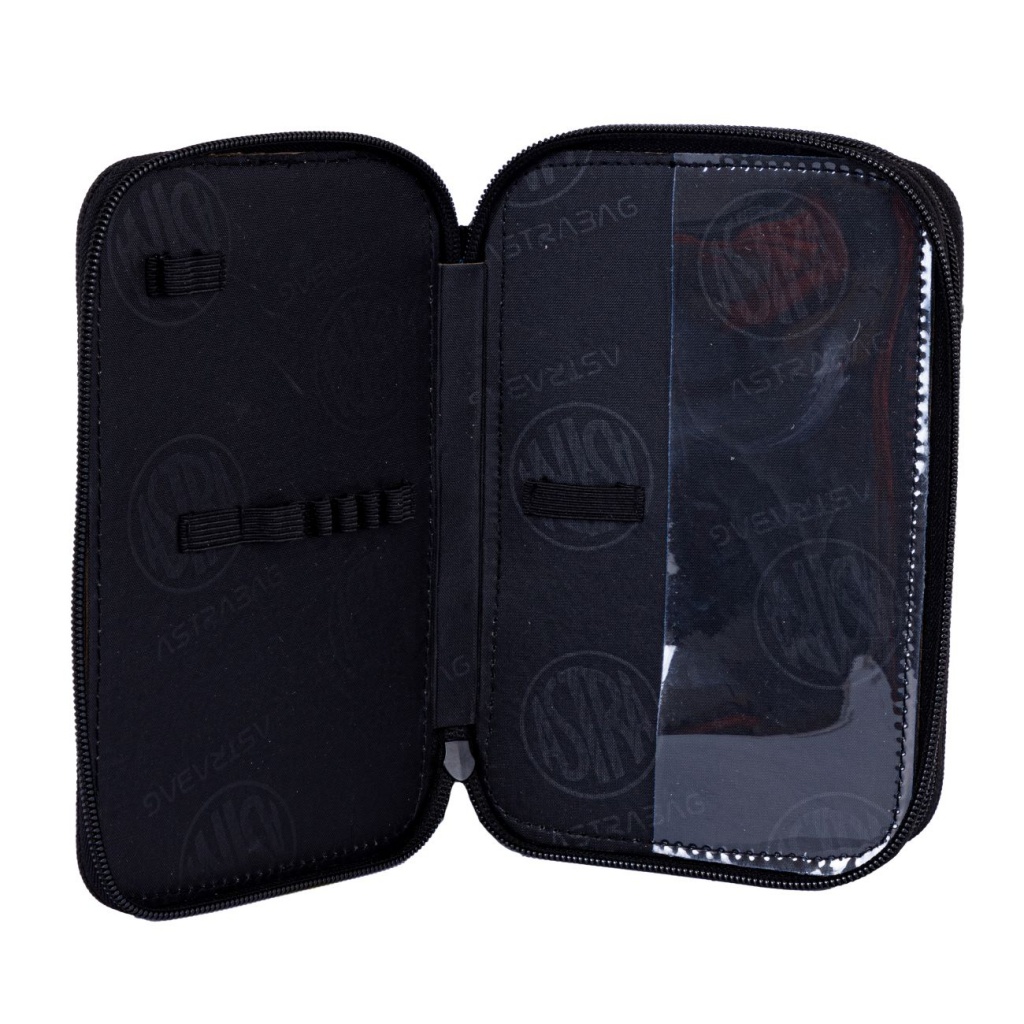 Trojposchodový peračník s náplňou AstraBAG BLUE PIXEL, AC31, 503024055