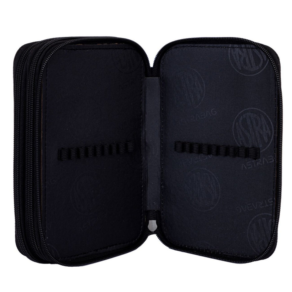 Trojposchodový peračník s náplňou AstraBAG BLUE PIXEL, AC31, 503024055