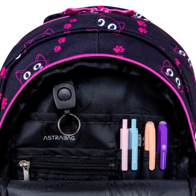 Školní batoh pro první stupeň AstraBAG CAT´S EYES, AB330, 502024051 Školní batoh pro první stupeň AstraBAG CAT´S EYES, AB330, 502024051