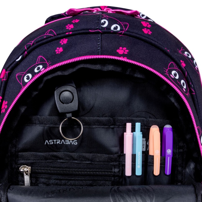 Školní batoh pro první stupeň AstraBAG CAT´S EYES, AB330, 502024051 Školní batoh pro první stupeň AstraBAG CAT´S EYES, AB330, 502024051