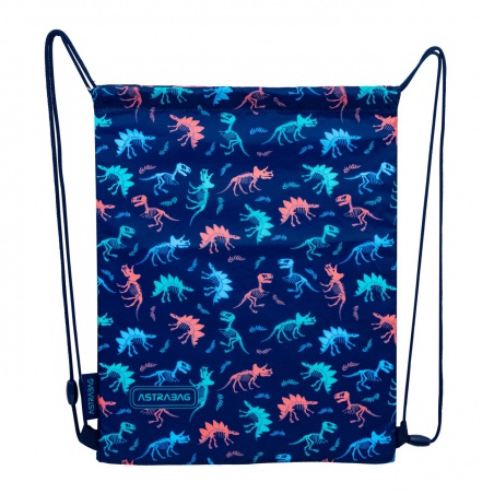 Sáček na přezůvky AstraBAG DINOSAUR, AD1, 507024011