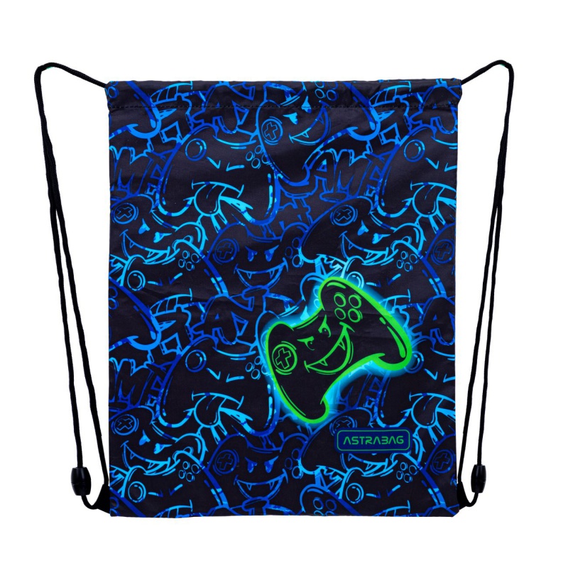 Vrecúško na prezuvky AstraBAG GAMING, AD1, 507024012 Vrecúško na prezuvky AstraBAG GAMING, AD1, 507024012