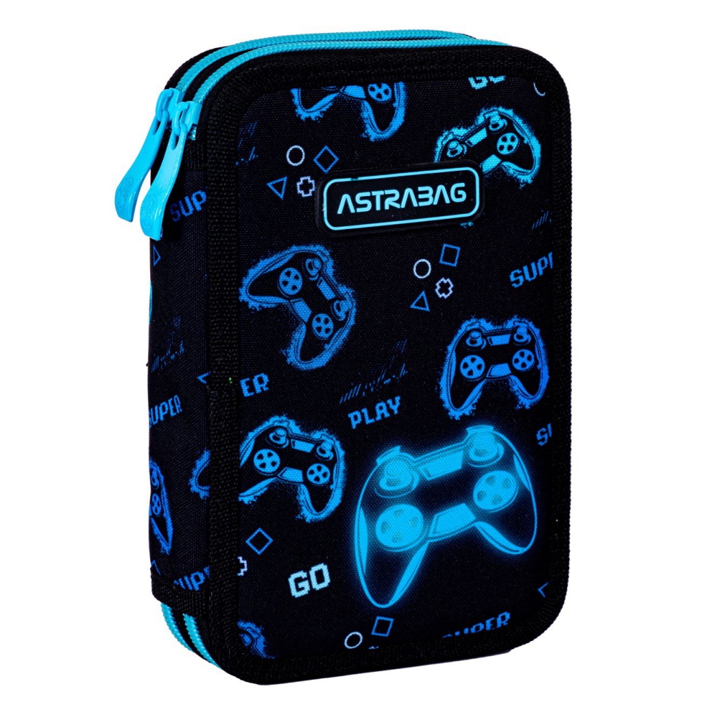 Dvoupatrový penál AstraBAG GO PLAYING, AC2, 503024061