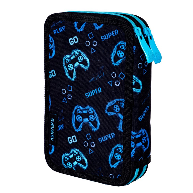 Dvoupatrový penál AstraBAG GO PLAYING, AC2, 503024061 Dvoupatrový penál AstraBAG GO PLAYING, AC2, 503024061