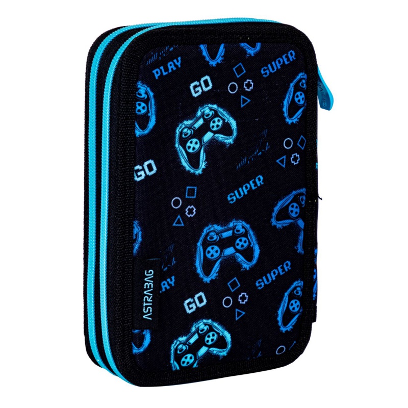 Dvoupatrový penál AstraBAG GO PLAYING, AC2, 503024061 Dvoupatrový penál AstraBAG GO PLAYING, AC2, 503024061
