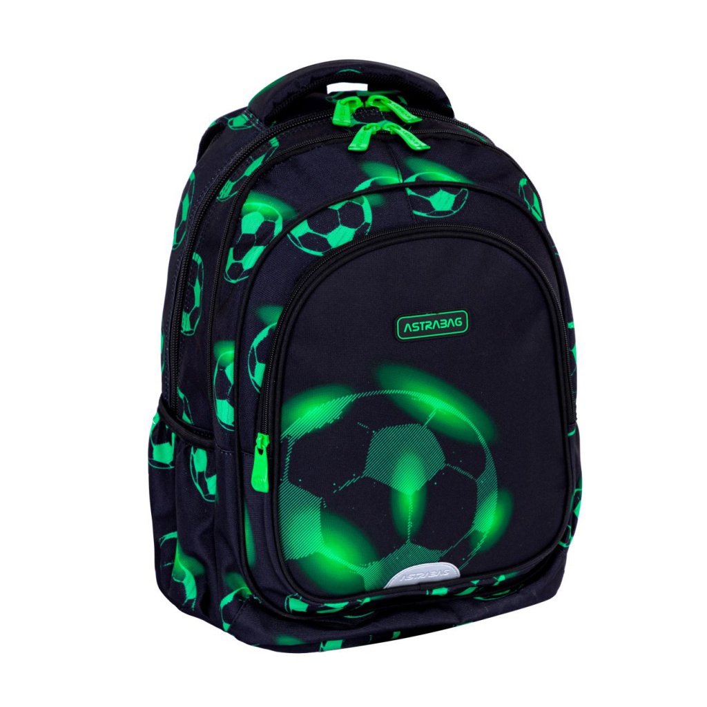 Školní batoh AstraBAG NEON FOOTBALL, AB300, 502024102