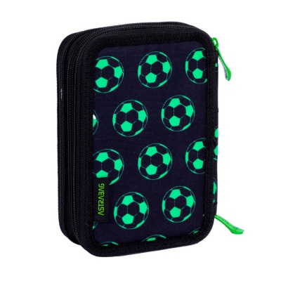 Trojposchodový peračník s náplňou AstraBAG NEON FOOTBALL, AC31, 503024064 Trojposchodový peračník s náplňou AstraBAG NEON FOOTBALL, AC31, 503024064