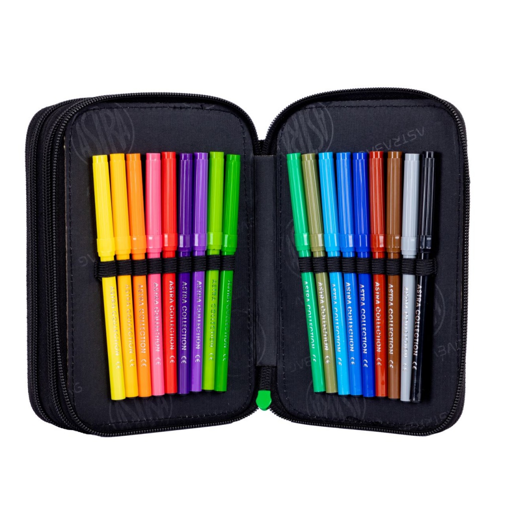 Trojposchodový peračník s náplňou AstraBAG NEO FOOTBALL, AC31, 503024064