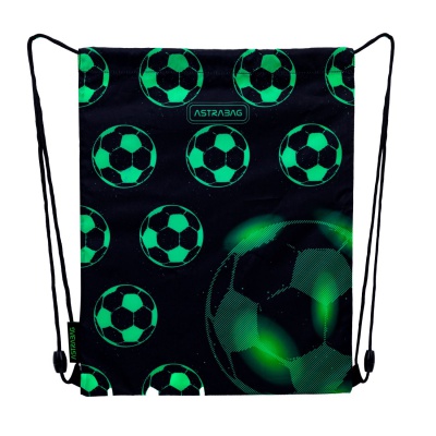 Vrecúško AstraBAG NEO FOOTBALL – futbalový motív, 33×44 cm