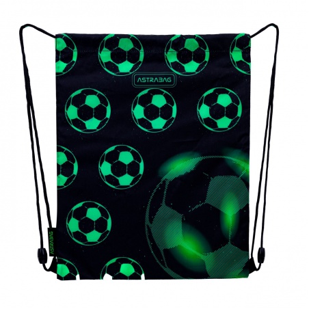 Vrecúško AstraBAG NEO FOOTBALL – futbalový motív, 33×44 cm
