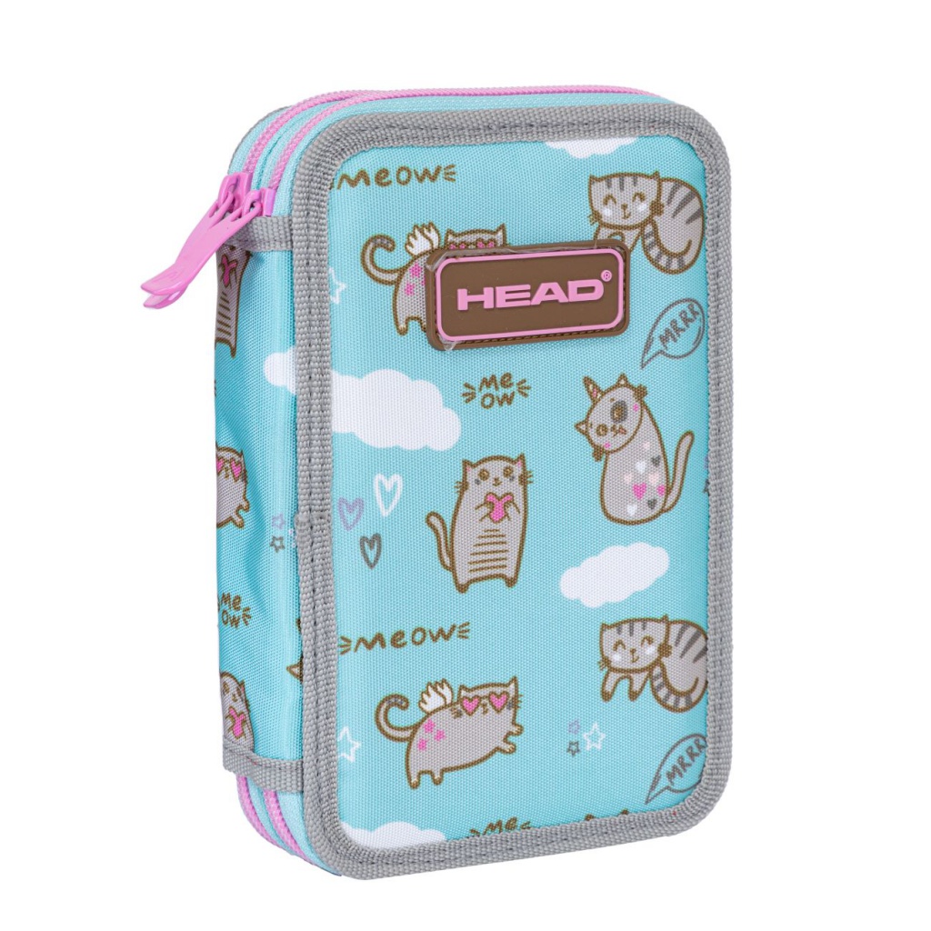 Dvoupatrový penál Head MEOW, AC2, 503024019