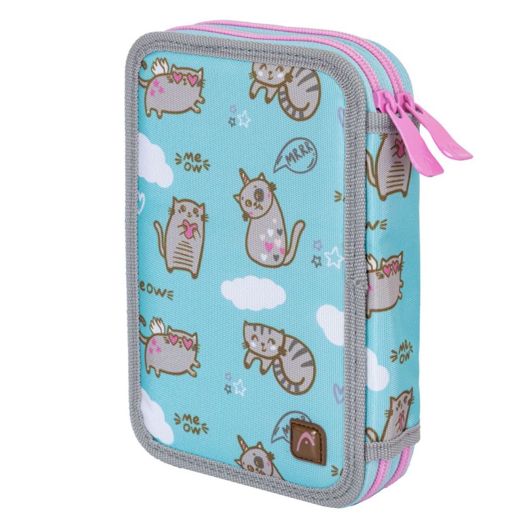 Dvoupatrový penál Head MEOW, AC2, 503024019