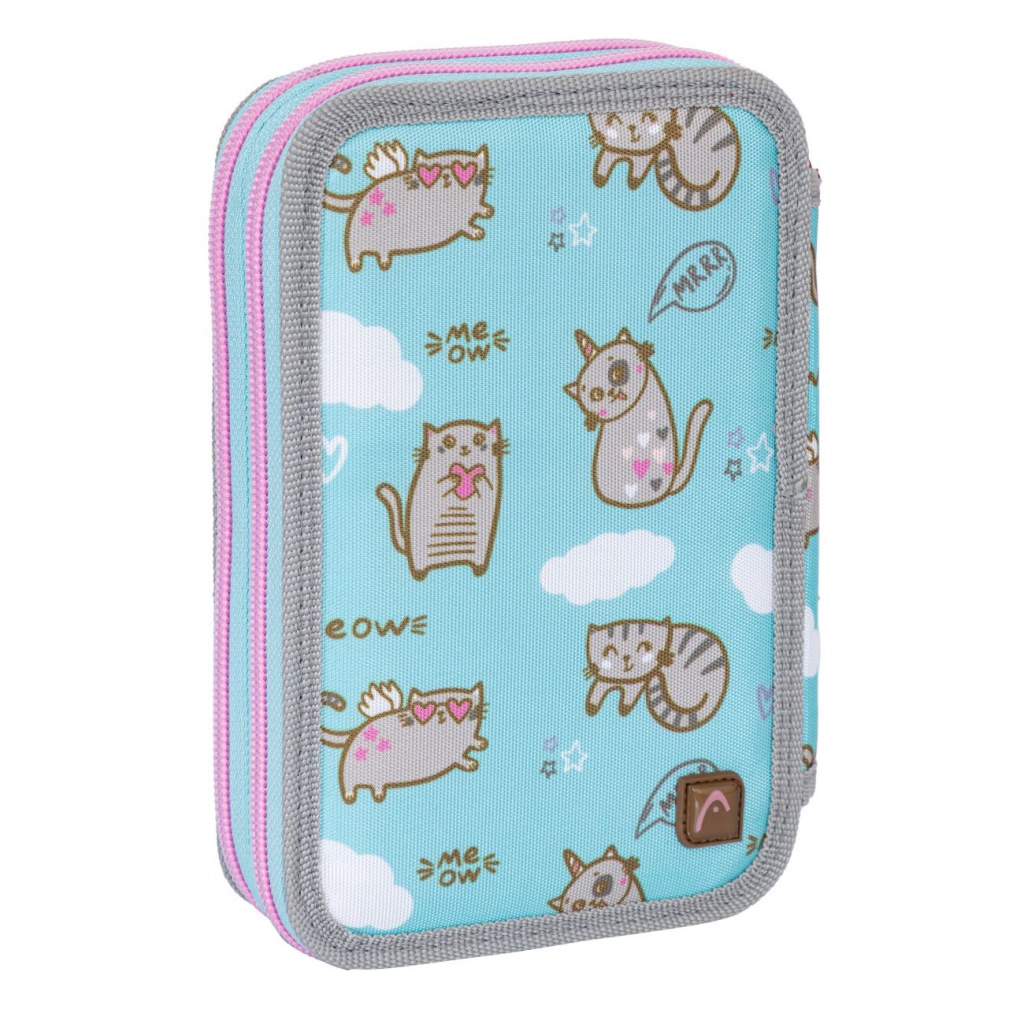 Dvoupatrový penál Head MEOW, AC2, 503024019